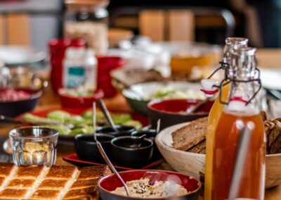 Cuisine saine et colorée, offrant des repas savoureux et nourrissants